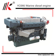 YC6A250-C20 250hp motor marítimo 4 tempos barco motor marinho motor diesel com caixa de engrenagens